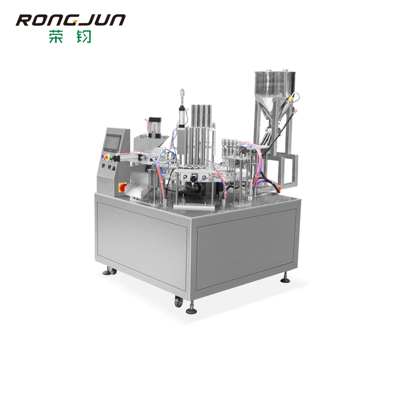 转盘式蜂蜜勺灌装封口机