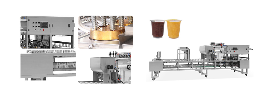 RJBG-910 杯碗盒灌装封口机