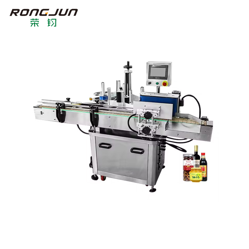 RJ-200L Model Perfume Dropper Glass Jar Self Adhesive Sticker Labeling Machine
