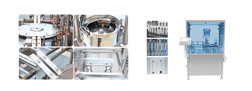 预灌封注射器玻璃针管灌装机